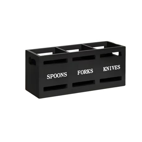 Bestby -3-Section Cutlery Organizer for Spoons, Forks & Knives
