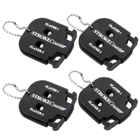 Arfast-4PCS Golf Score Counter Handy Stroke & Putt Scorer with Hanging Rope