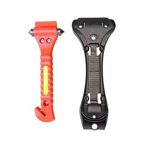 Arfast Emergency Double-Head Car Window Breaker with Reflective Strips