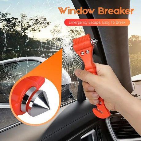 Arfast Emergency Double-Head Car Window Breaker with Reflective Strips - Image 4