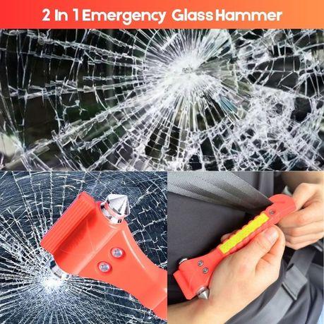 Arfast Emergency Double-Head Car Window Breaker with Reflective Strips - Image 8