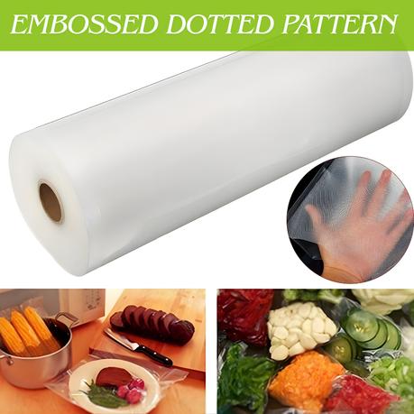 AICOM -15cm x 15m BPA Free Food Preserving Vacuum Packaging Bag Roll - Image 3