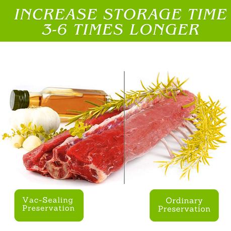 AICOM -15cm x 15m BPA Free Food Preserving Vacuum Packaging Bag Roll - Image 5